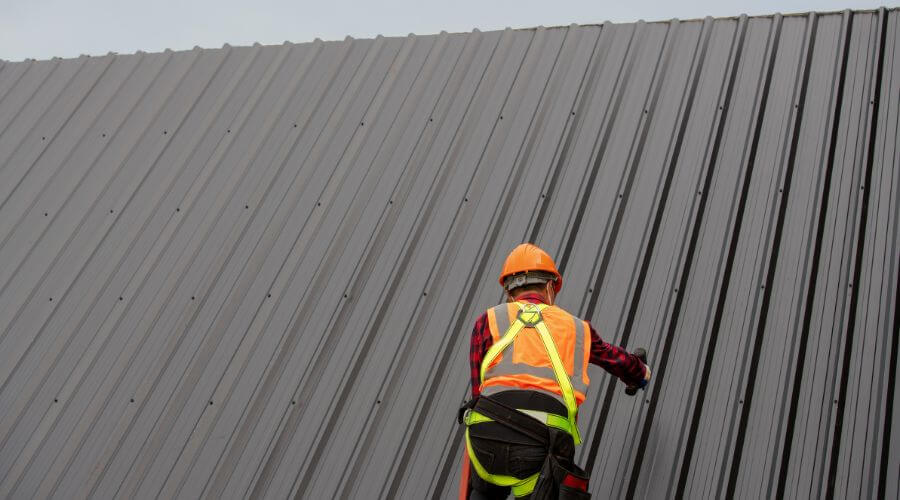 Professional metal roof installation services in Griffithsville, WV